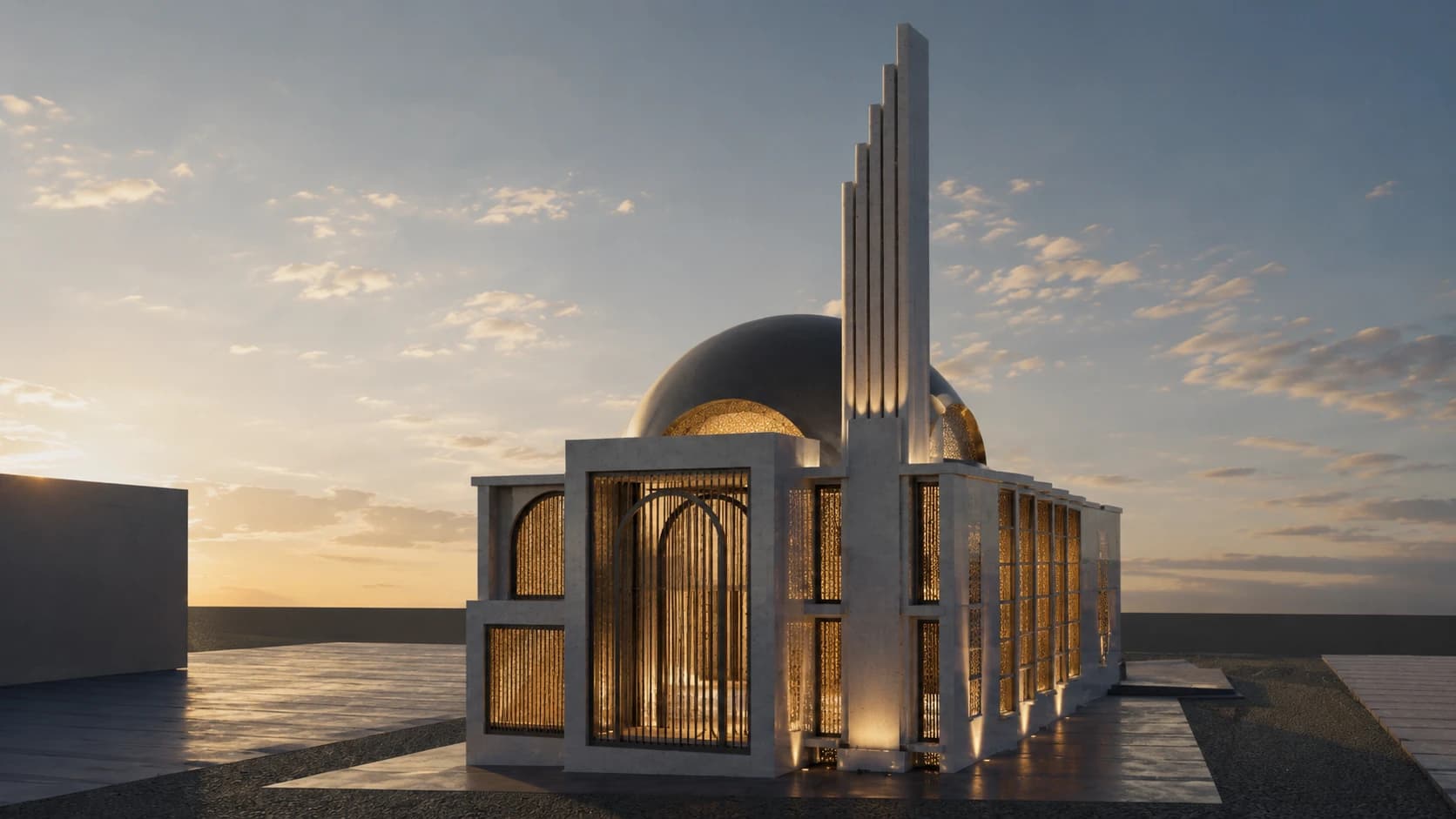 DITIB Moschee Giessen — Außenperspektive 2