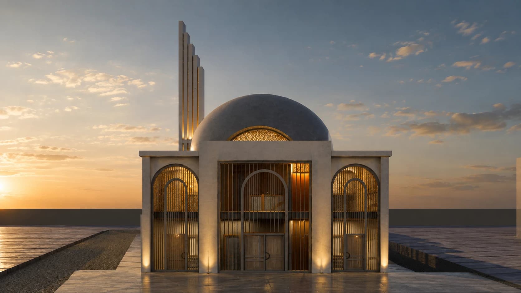 DITIB Moschee Giessen — Außenperspektive 3