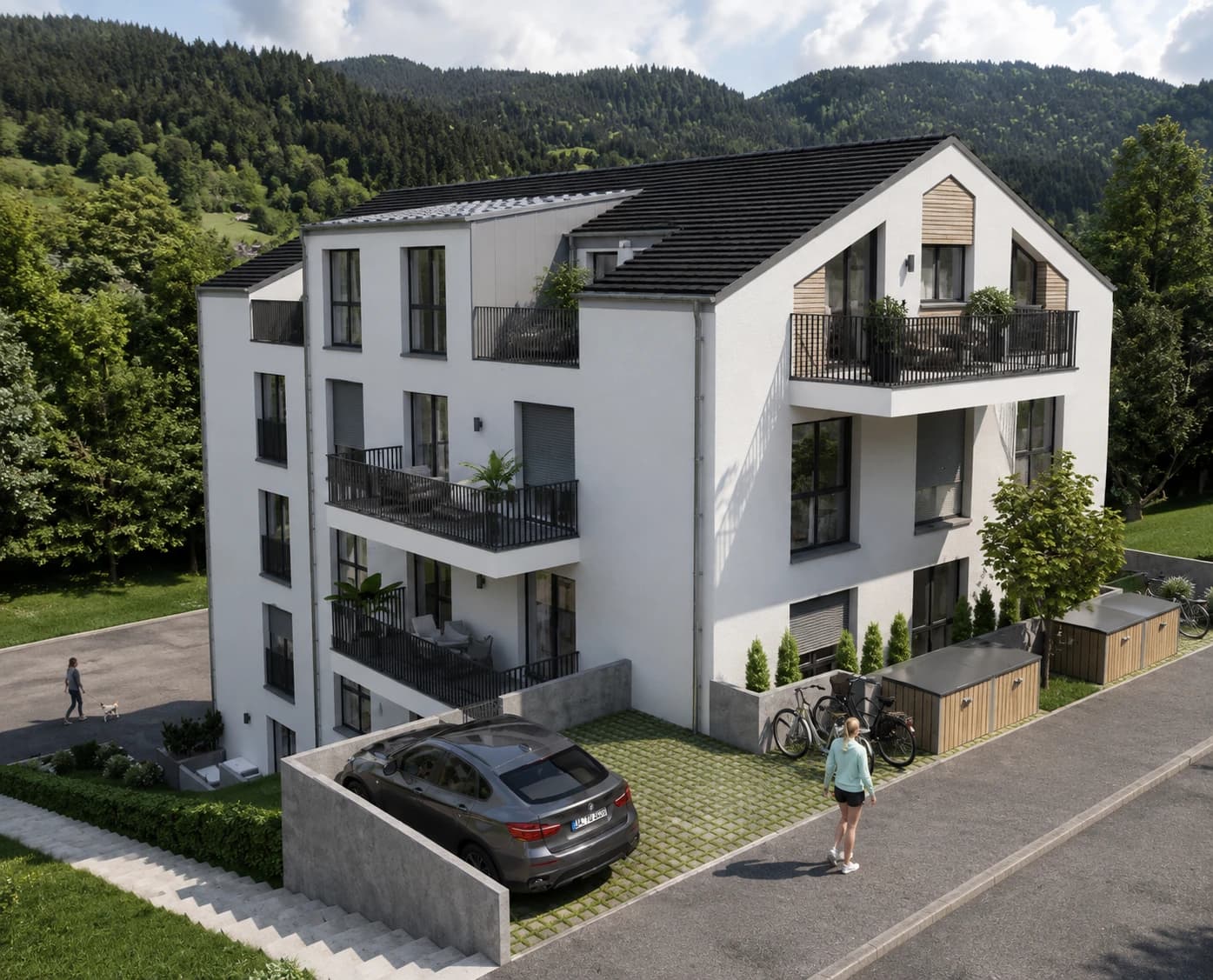 Mehrfamilienhaus Bad Schwalbach — Außenperspektive 02 (2)