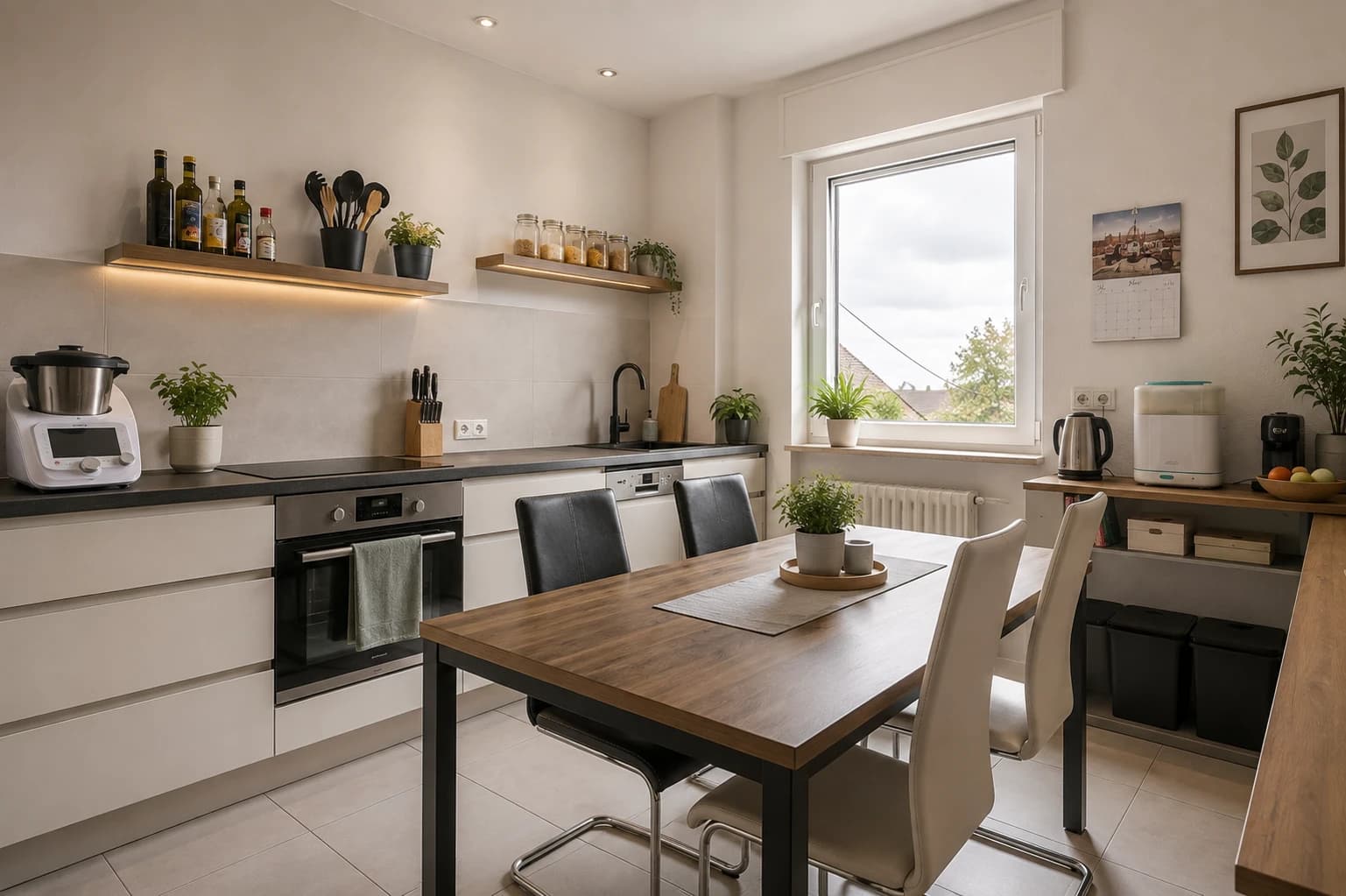 Modernisierung Mehrfamilienhaus in Langenselbold — Küche OG