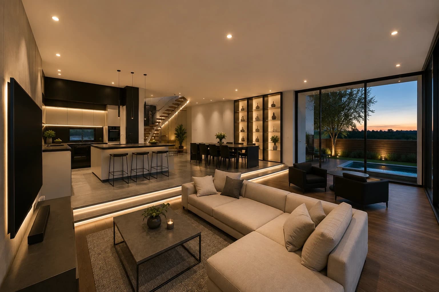 Neubau einer Villa in Langenselbold — Kochen 01