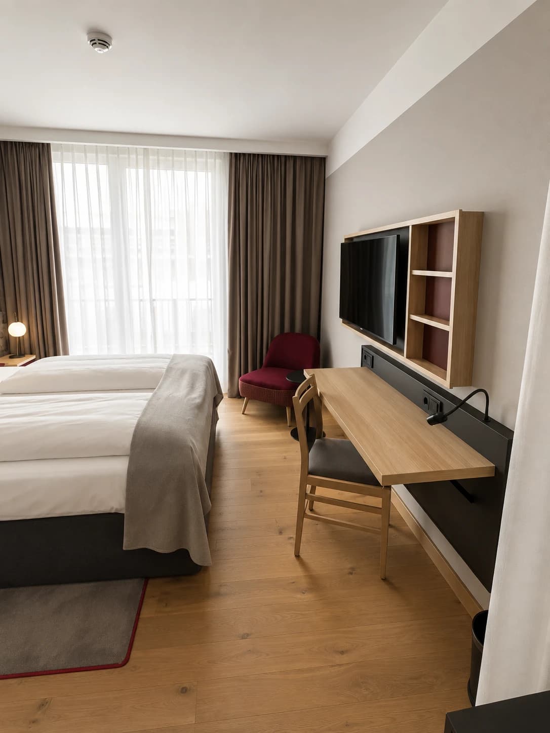 Neubau eines Hotels in Wiesbaden — Zimmer 01