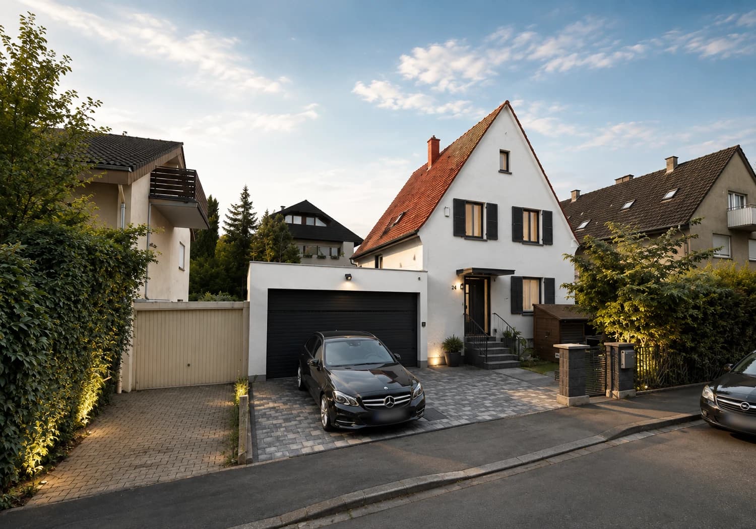 Sanierung Einfamilienhaus Ludwigsburg — Außenperspektive 01 (11)