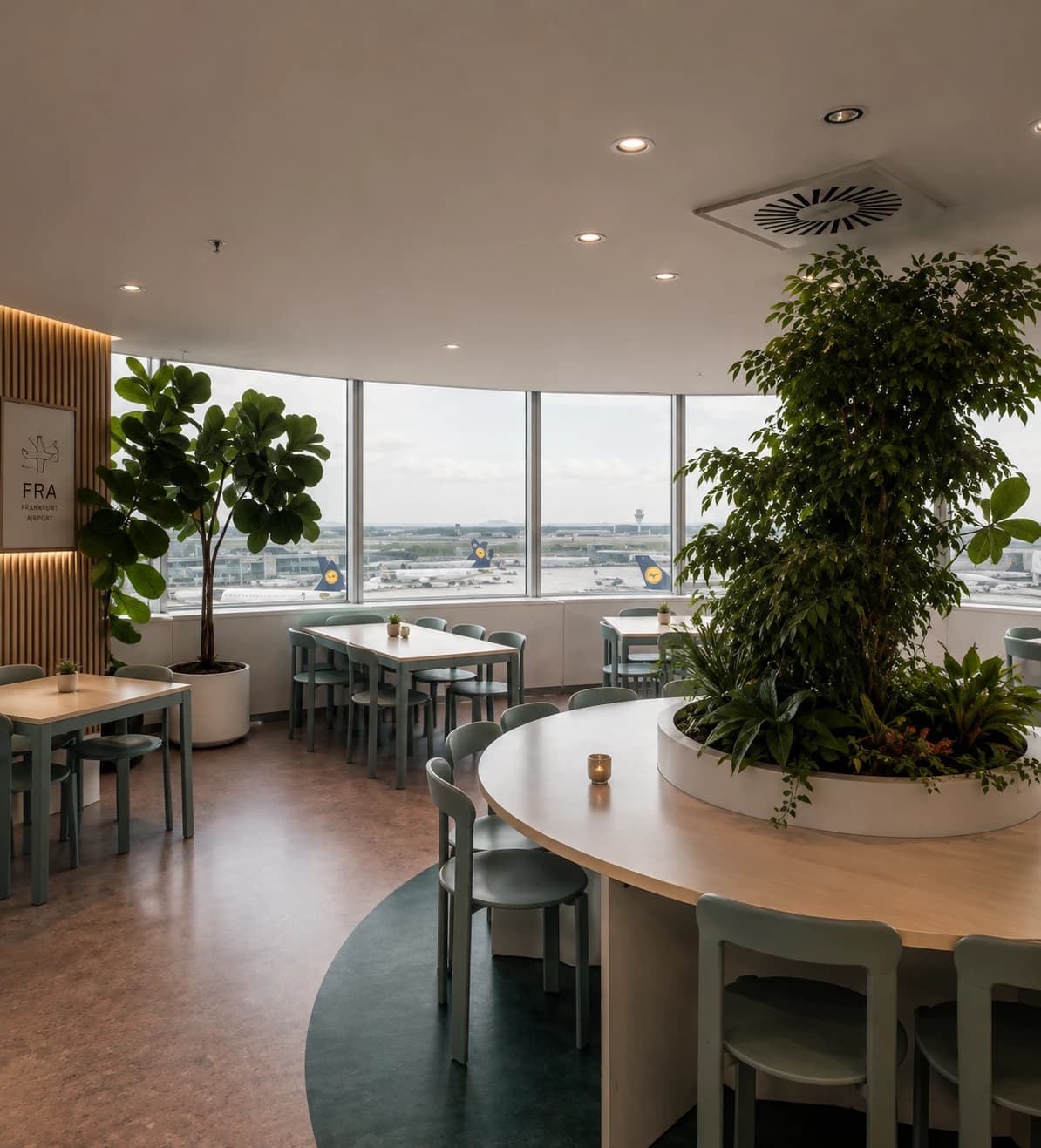 Frankfurt Airport — Kantine